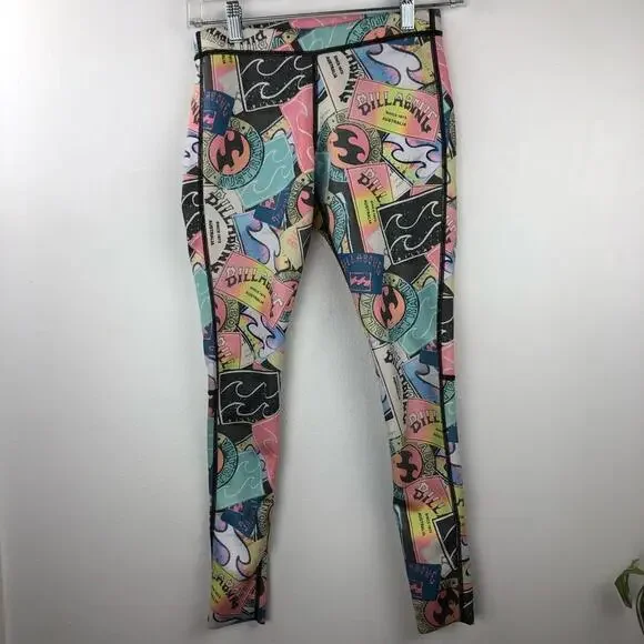 Billabong Ladies 1MM Sea Legs/Wetsuit Leggings - 4 - Picture 5 of 10